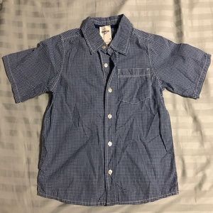 NWT Boys Oshkosh B’gosh Plaid Shirt, Size 8